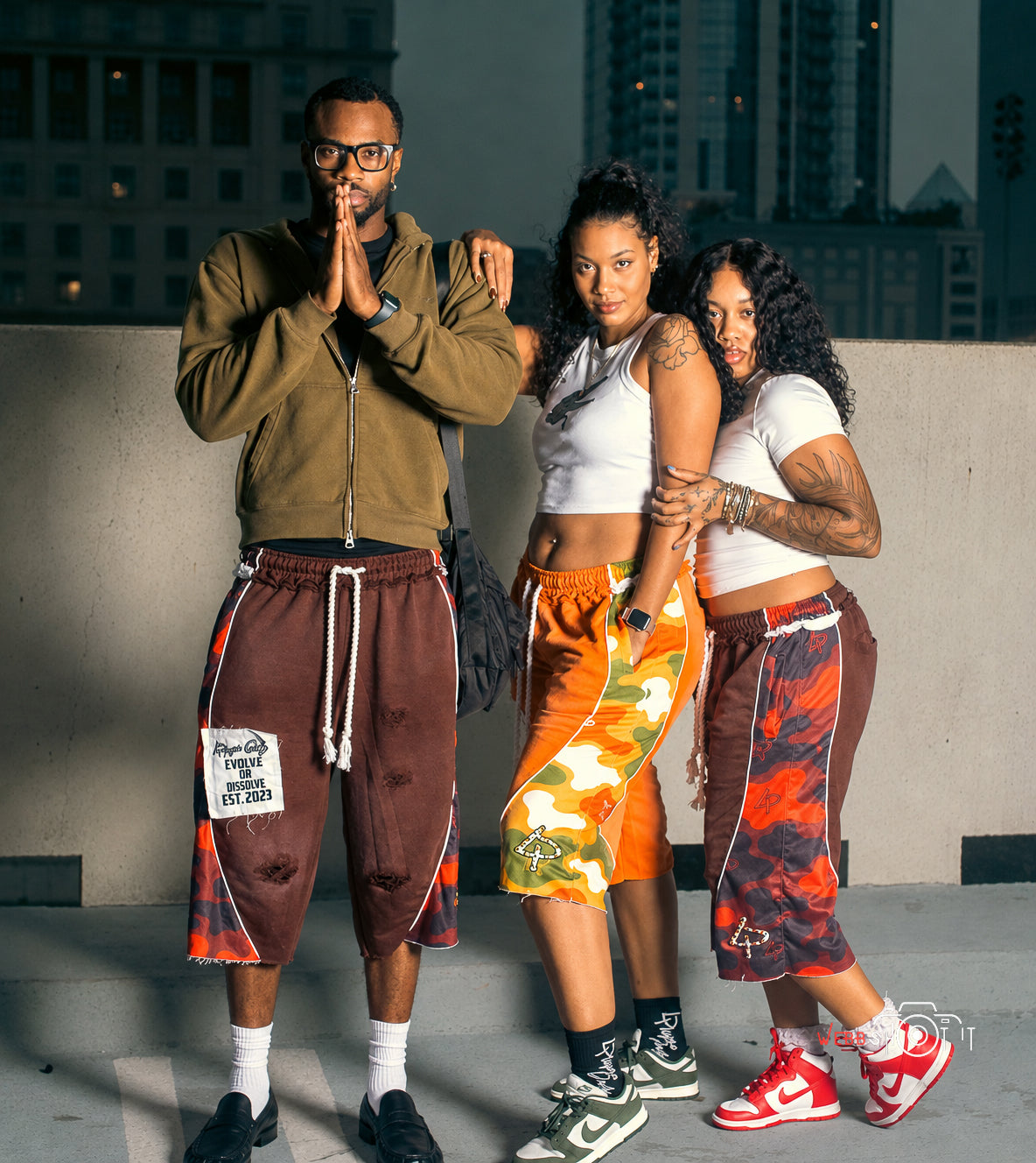 4PO 3/4 Sweatshorts